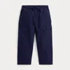 Polo Ralph Lauren Ralph Lauren Cotton Canvas Cargo Pant In Blue