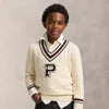 Polo Ralph Lauren Ralph Lauren Cotton Cricket Letter Sweater