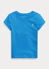 Polo Ralph Lauren Kids' Cotton Jersey Tee In Newport Navy