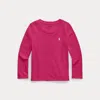 Polo Ralph Lauren Kids' Ralph Lauren Cotton Jersey Tee In Pink