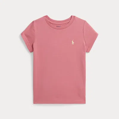 Polo Ralph Lauren Kids' Ralph Lauren Cotton Jersey Tee In Pink