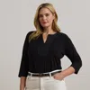 Polo Ralph Lauren Cotton Tunic In Black