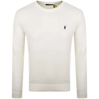 Polo Ralph Lauren Ralph Lauren Crew Neck Knit Jumper White