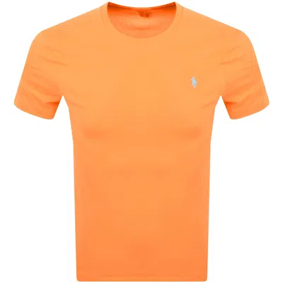 Polo Ralph Lauren Ralph Lauren Crew Neck T Shirt Orange