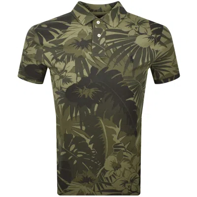 Polo Ralph Lauren Ralph Lauren Custom Slim Fit Polo T Shirt Green