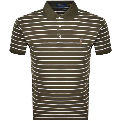 Polo Ralph Lauren Ralph Lauren Custom Slim Fit Polo T Shirt Green