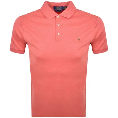 Polo Ralph Lauren Ralph Lauren Custom Slim Fit Polo T Shirt Pink