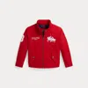 Polo Ralph Lauren Boys 2t-7 Double-pony Stand Collar Jacket In Red