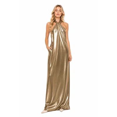 Polo Ralph Lauren Ralph Lauren Dresses In Gold