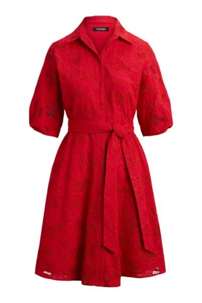 Polo Ralph Lauren Ralph Lauren Dresses Red In Rosso Vivaci
