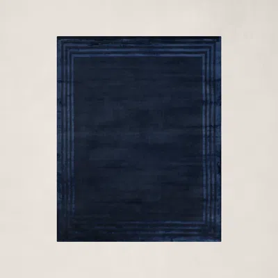 Polo Ralph Lauren Ellington Border Rug In Sapphire