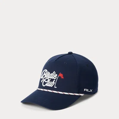 Polo Ralph Lauren Ralph Lauren Embroidered-graphic Sports Cap In Blue