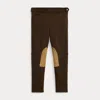 Polo Ralph Lauren Ralph Lauren Equestrian-inspired Ponte Legging In Brown
