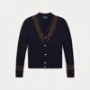 Polo Ralph Lauren Ralph Lauren Fair Isle Cotton-blend V-neck Cardigan In Multi