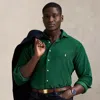 Polo Ralph Lauren Shirt Collared Long Sleeves In Green