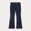 Polo Ralph Lauren Five-pocket Flared Jeans In Multi