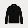 Polo Ralph Lauren Ralph Lauren Fleece Collared Sweatshirt In Black
