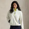 Polo Ralph Lauren Ralph Lauren Fleece Half-zip Pullover In Multi