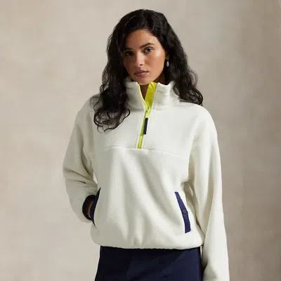 Polo Ralph Lauren Ralph Lauren Fleece Half-zip Pullover In Multi