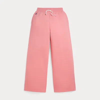 POLO RALPH LAUREN RALPH LAUREN FLEECE WIDE-LEG SWEATPANT