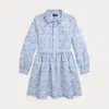 Polo Ralph Lauren Ralph Lauren Floral Cotton Oxford Shirtdress