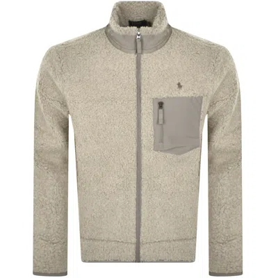 Polo Ralph Lauren Ralph Lauren Full Zip Sweatshirt Beige Heather