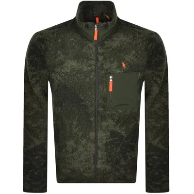 Polo Ralph Lauren Ralph Lauren Full Zip Sweatshirt Camo Green