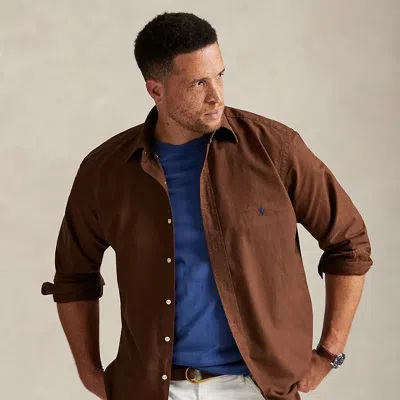 Polo Ralph Lauren Ralph Lauren Garment-dyed Oxford Shirt In Multi