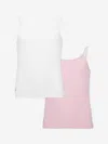 Polo Ralph Lauren Ralph Lauren Girls 2 Pack Camisole Set In Pink