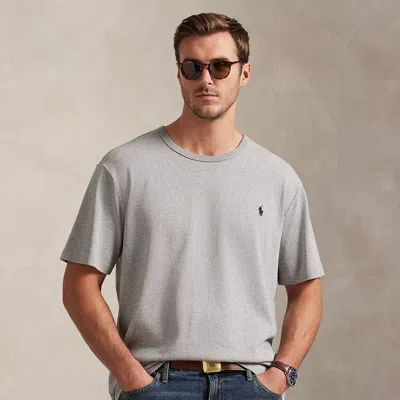Polo Ralph Lauren Ralph Lauren Heavyweight Jersey T-shirt In Gray