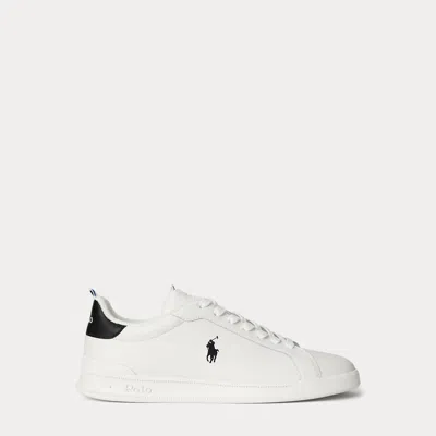 Polo Ralph Lauren Ralph Lauren Heritage Court Ii Leather Sneaker In White