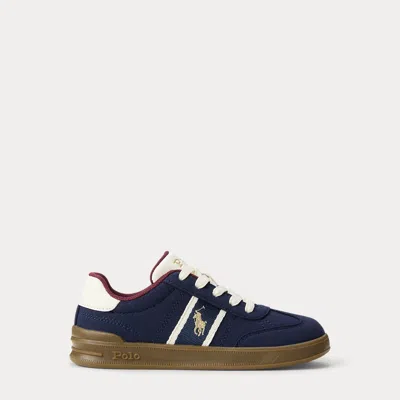 Polo Ralph Lauren Kids' Ralph Lauren Heritage Court Iii Sneaker In Blue