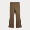 Polo Ralph Lauren Ralph Lauren Herringbone Jacquard Flare Pant In Brown