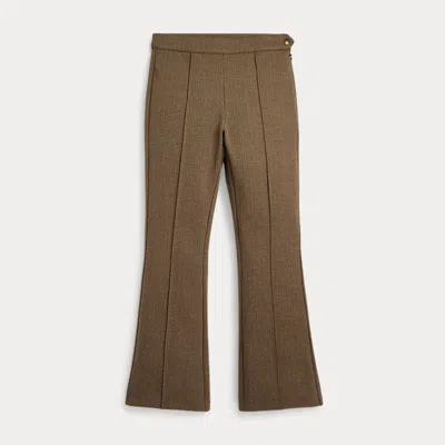 POLO RALPH LAUREN RALPH LAUREN HERRINGBONE JACQUARD FLARE PANT