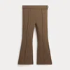 Polo Ralph Lauren Ralph Lauren Herringbone Jacquard Flare Pant In Brown