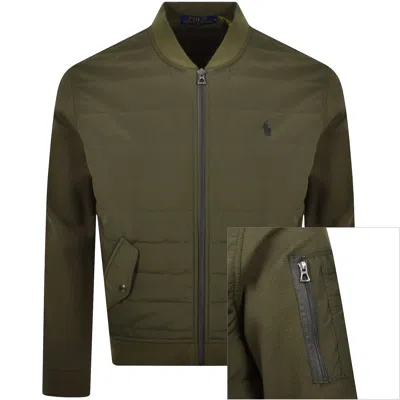 Polo Ralph Lauren Ralph Lauren Hybrid Bomber Jacket Green