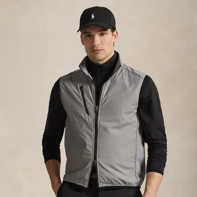 Polo Ralph Lauren Ralph Lauren Hybrid Full-zip Vest In Gray