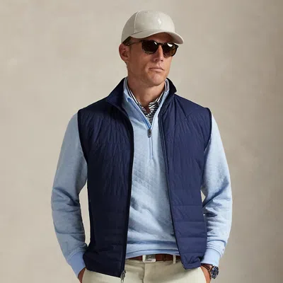 Polo Ralph Lauren Ralph Lauren Hybrid Full-zip Vest In Blue