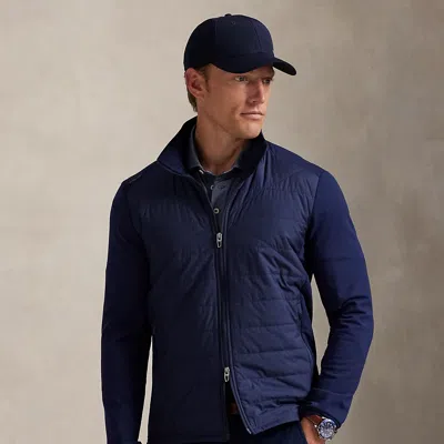 Polo Ralph Lauren Ralph Lauren Hybrid Mockneck Jacket In Blue
