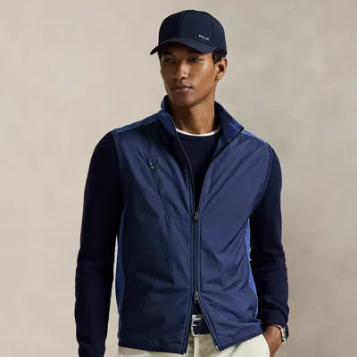 Polo Ralph Lauren Ralph Lauren Hybrid Mockneck Vest In Blue