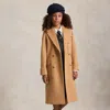 Polo Ralph Lauren Ralph Lauren Interlock Peacoat In Brown
