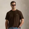 Polo Ralph Lauren Ralph Lauren Jersey Crewneck T-shirt In Brown