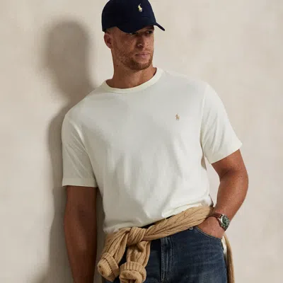 Polo Ralph Lauren Ralph Lauren Jersey Crewneck T-shirt In Neutral