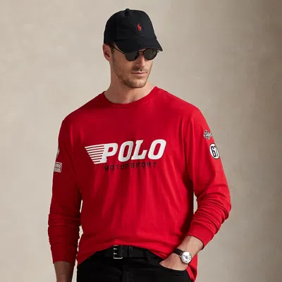 Polo Ralph Lauren Ralph Lauren Jersey Graphic T-shirt In Red