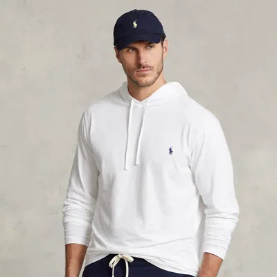 Polo Ralph Lauren Ralph Lauren Jersey Hooded T-shirt In White