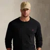 Polo Ralph Lauren Ralph Lauren Jersey Long-sleeve T-shirt In Black