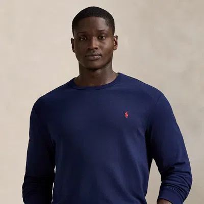 Polo Ralph Lauren Ralph Lauren Jersey Long-sleeve T-shirt In Blue