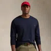 Polo Ralph Lauren Classic Fit Jersey Long-sleeve T-shirt In Ink