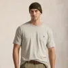 Polo Ralph Lauren Classic Fit Jersey Pocket Tee In New Grey Heather