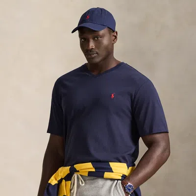 POLO RALPH LAUREN RALPH LAUREN JERSEY V-NECK T-SHIRT,0035844992